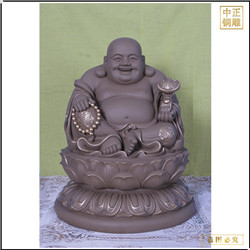 廠(chǎng)家直銷(xiāo)彌勒佛銅像