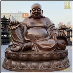 大型彌勒佛銅像報價(jià)