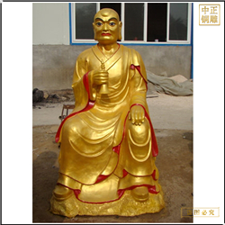 銅雕彩繪十八羅漢鑄造廠(chǎng)