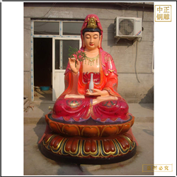 觀(guān)音殿彩繪三十三觀(guān)音 