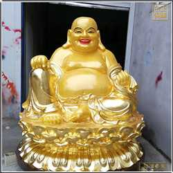 寺院彌勒佛像雕塑