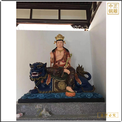 廠(chǎng)家文殊普賢銅像