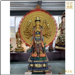 定制千手觀(guān)音菩薩銅像廠(chǎng)