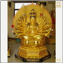 批發(fā)坐像千手觀(guān)音佛像