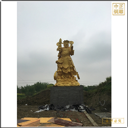 鑄銅四大天王佛像銅雕塑