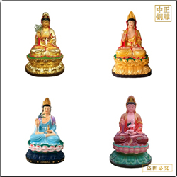 各種坐像觀(guān)音菩薩雕塑