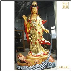 寺廟觀(guān)音菩薩銅像廠(chǎng)家