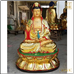 送子觀(guān)音菩薩銅佛像鑄造