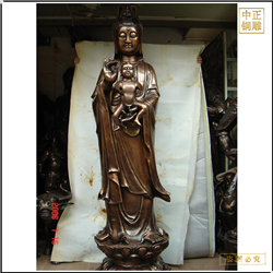 定制送子觀(guān)音像擺件