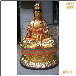 銅雕菩薩佛像廠(chǎng)家制作