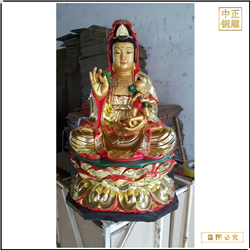 銅雕觀(guān)世音菩薩佛像廠(chǎng)家