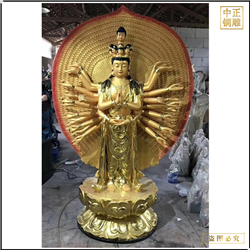 千手觀(guān)音銅像鑄造廠(chǎng)