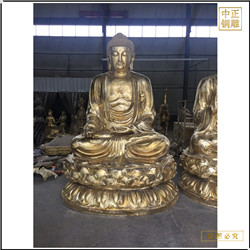 純銅釋迦牟尼佛銅佛像鑄造廠(chǎng)