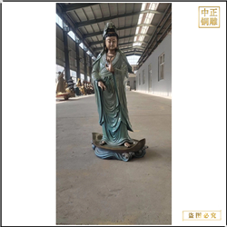 站像觀(guān)音菩薩銅佛像