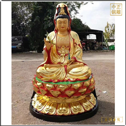 鑄銅觀(guān)音菩薩批發(fā)