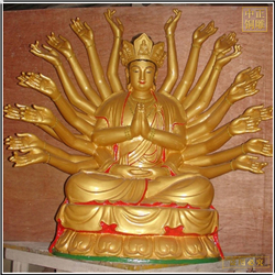 寺院千手觀(guān)音菩薩神像