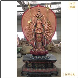 貼金千手觀(guān)音佛像報價(jià)