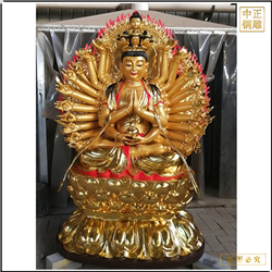貼金千手觀(guān)音佛像廠(chǎng)家