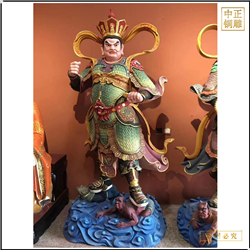 5米鑄銅四大天王佛像廠(chǎng)