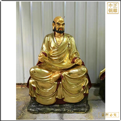 十八羅漢雕塑佛像定制