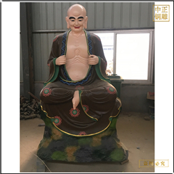 廠(chǎng)家銅鑄十八羅漢雕塑