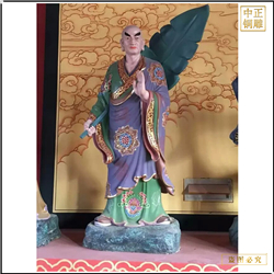 廠(chǎng)家鑄造純銅十八羅漢佛像