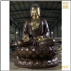 廠(chǎng)家供應坐像釋迦牟尼佛銅像