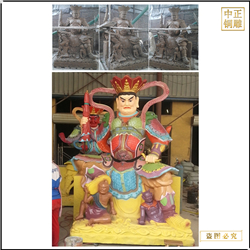 鑄銅大型四大天王發(fā)現雕塑