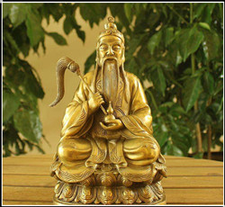 太上老君銅雕