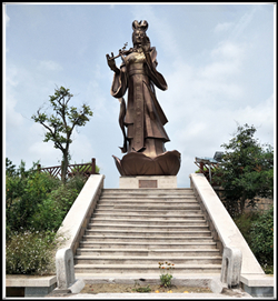 百花仙子神像|鑄銅百花仙子