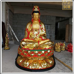 加工觀(guān)音銅像|銅觀(guān)音雕塑